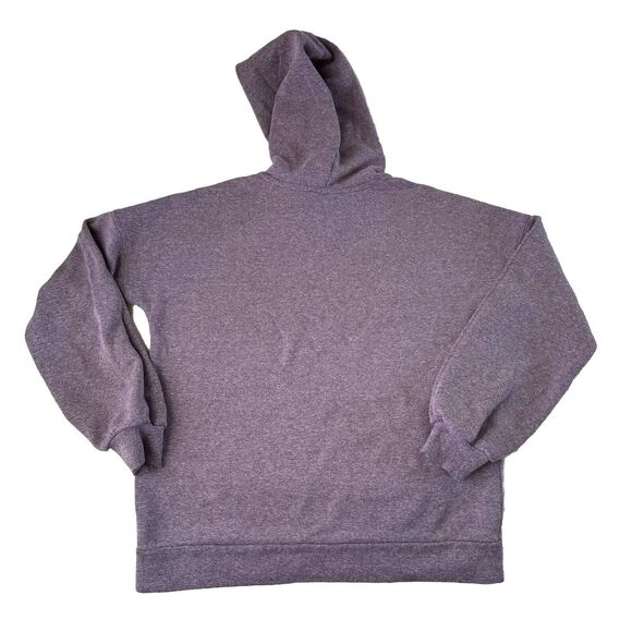 Zenana Womens Pullover Hoodie Size Small Heather Purple Pouch Pocket - Picture 2 of 12